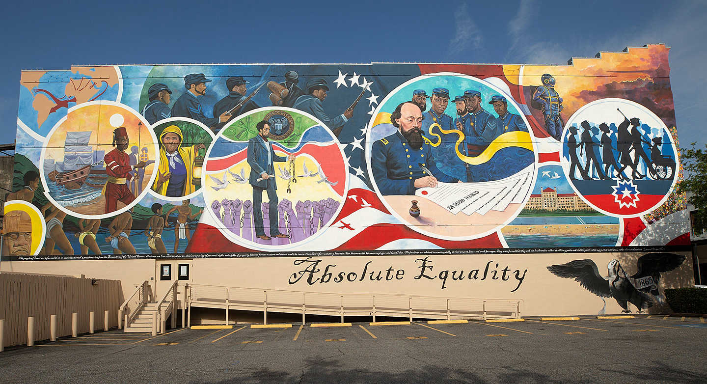 New Mural Shines Light on the Story of Juneteenth