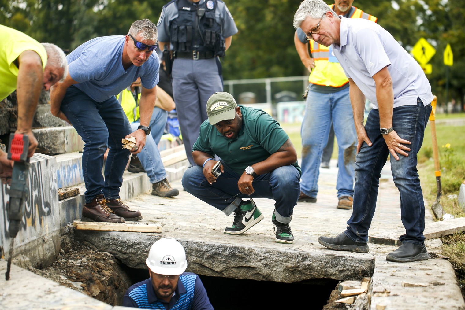 The Search for the 134-Year-Old Time Capsule at The Site of The Downed Robert E. Lee Statue Comes Up Empty