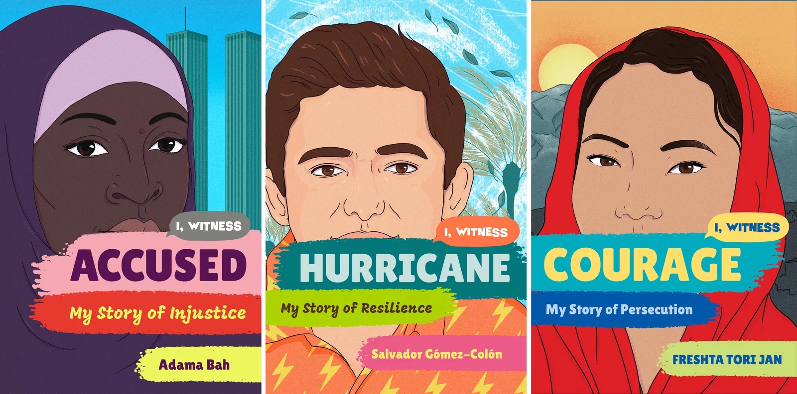 “I, Witness” Books Highlight Stories of Heavy Topics for Young Readers