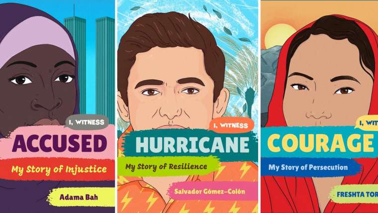 “I, Witness” Books Highlight Stories of Heavy Topics for Young Readers