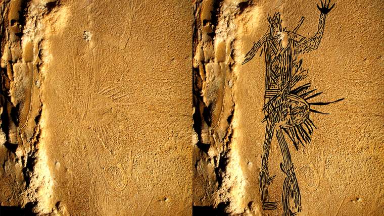 3-D Scans Reveal Gigantic Native American Cave Art in Alabama